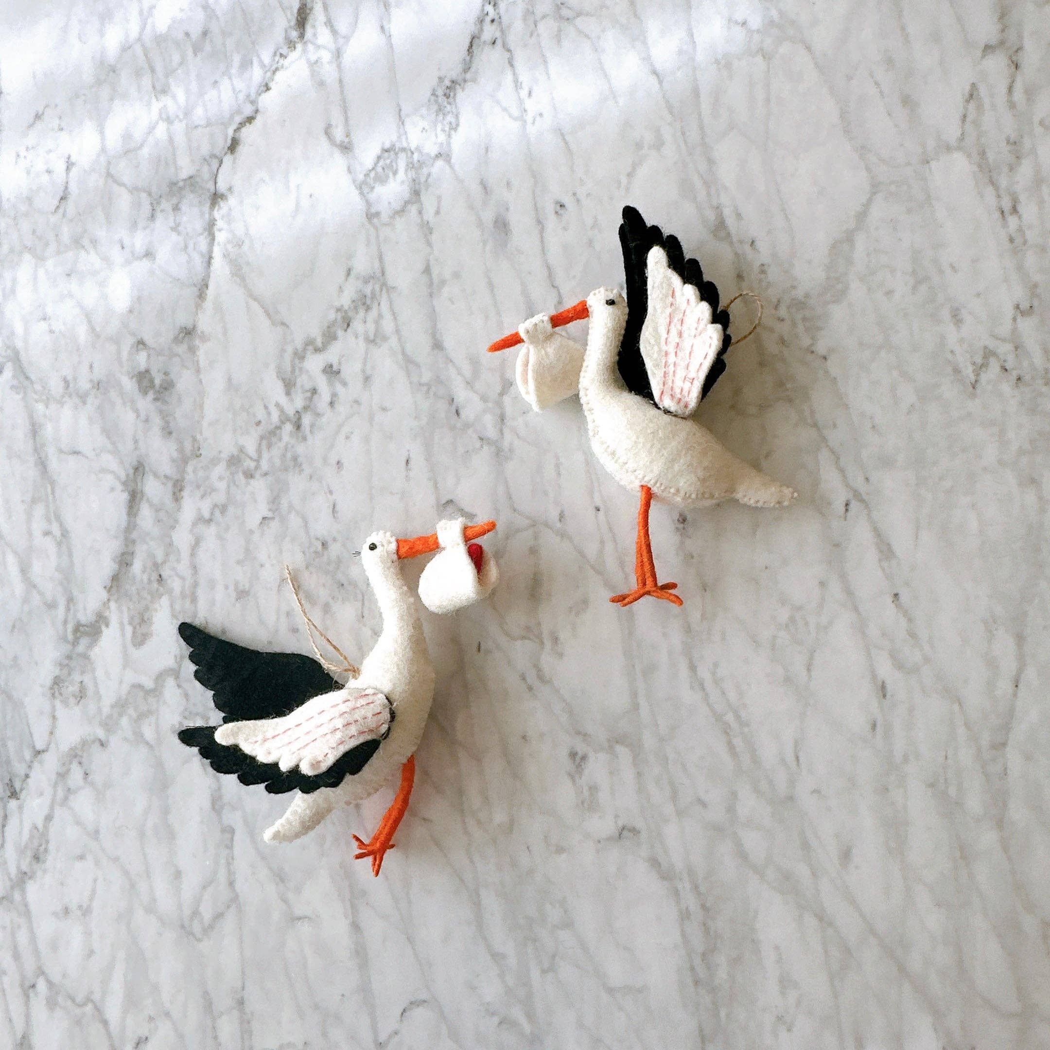 Stork Ornament