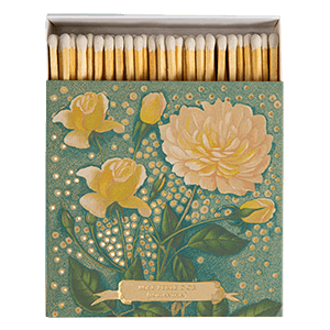 Rose Perle d'or Matches | Square - Safety Matches