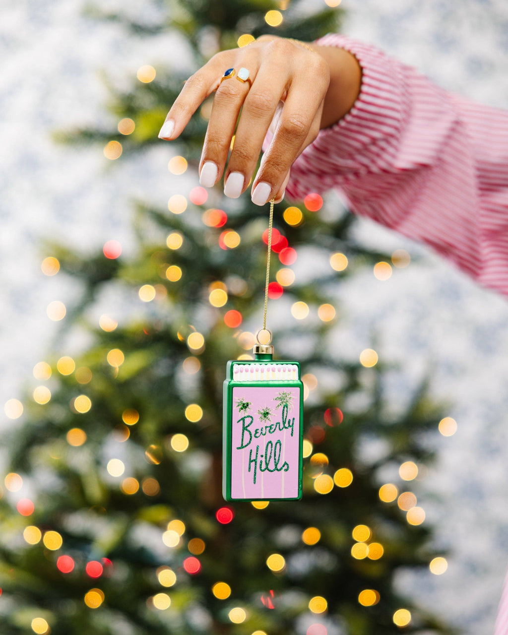 Matchbook Ornament - Beverly Hills