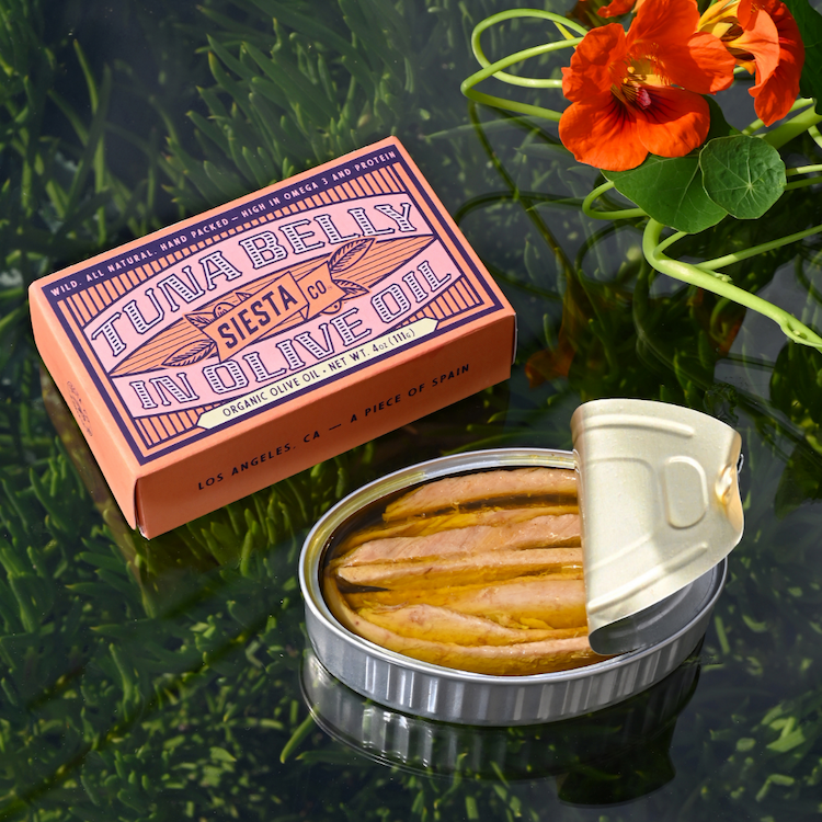 Tinned Tuna Belly in Organic Extra Virgin Olive Oil
