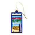 Matchbook Ornament - California -  by Carlyle Avenue