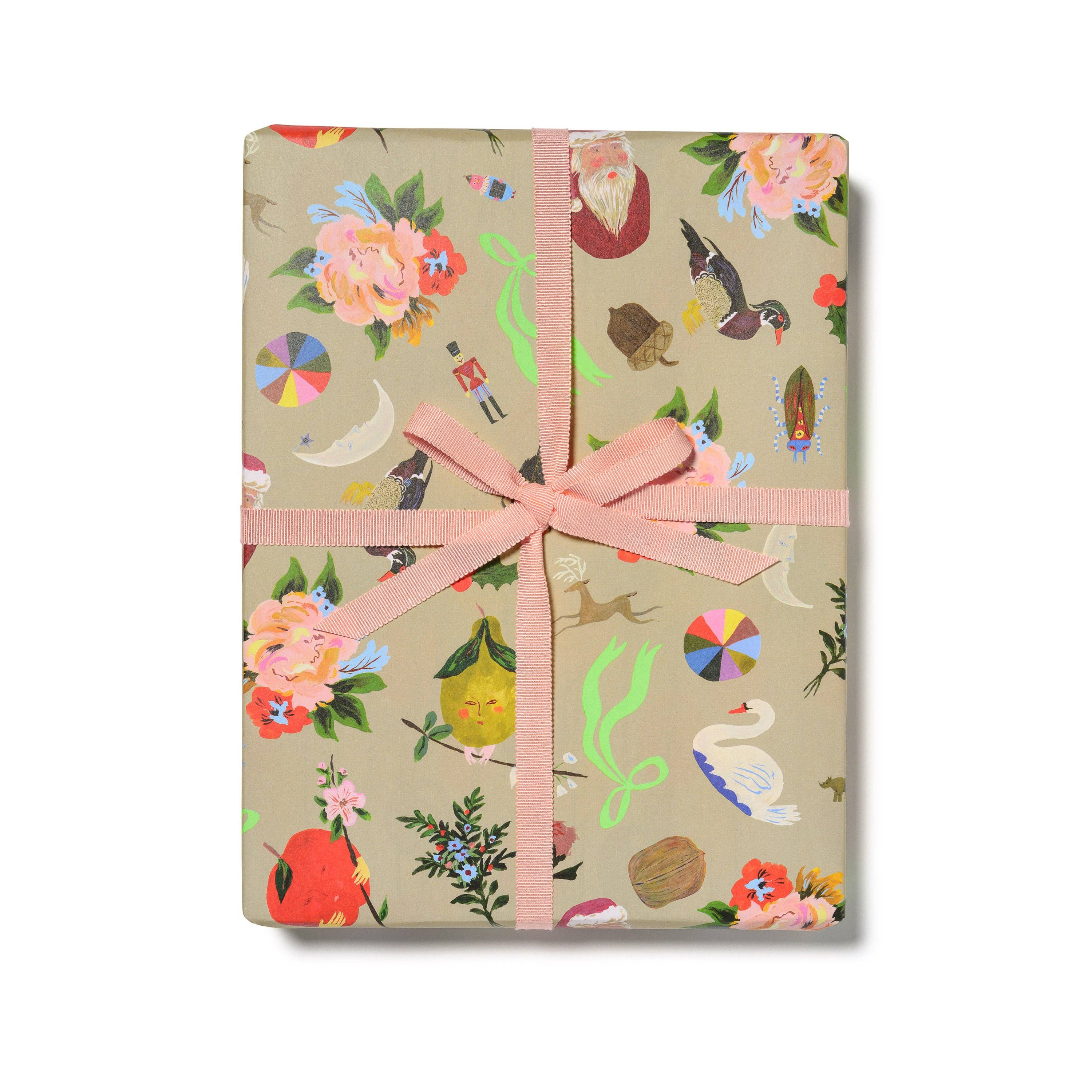 Merry Christmas to You wrapping paper: Roll of 3 Sheets