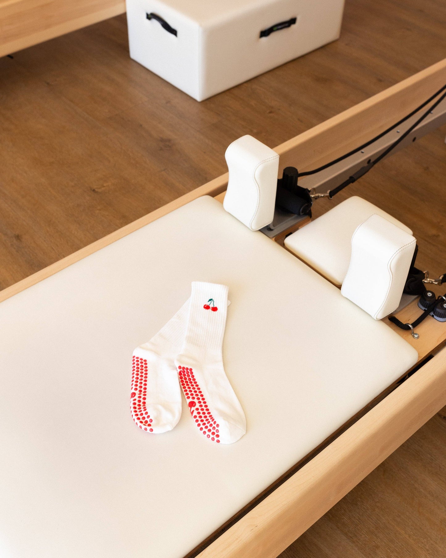 The Cherry Grip Socks -  by Carlyle Avenue