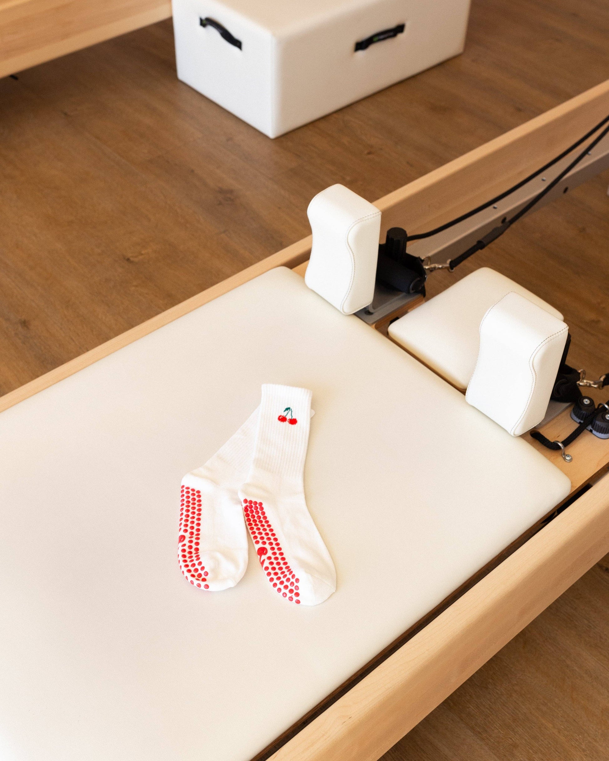 The Cherry Grip Socks -  by Carlyle Avenue
