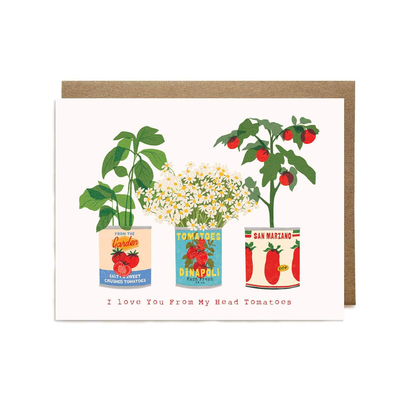 Tomato Plant Love Card -  by Carlyle Avenue