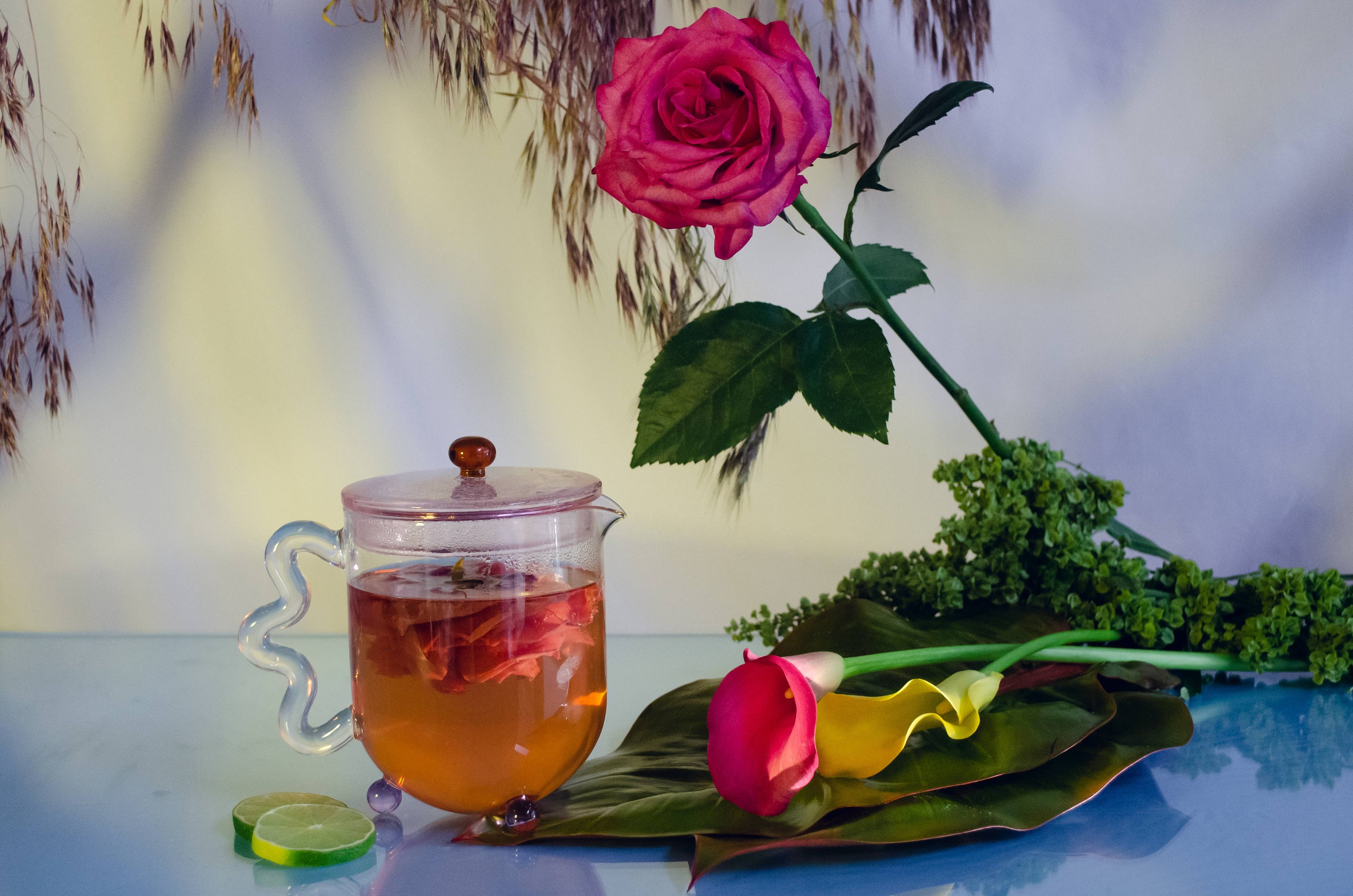 Bloom Teapot, Multi -  by Carlyle Avenue