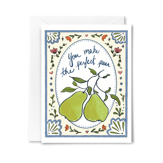 Perfect Pear Card -  by Carlyle Avenue