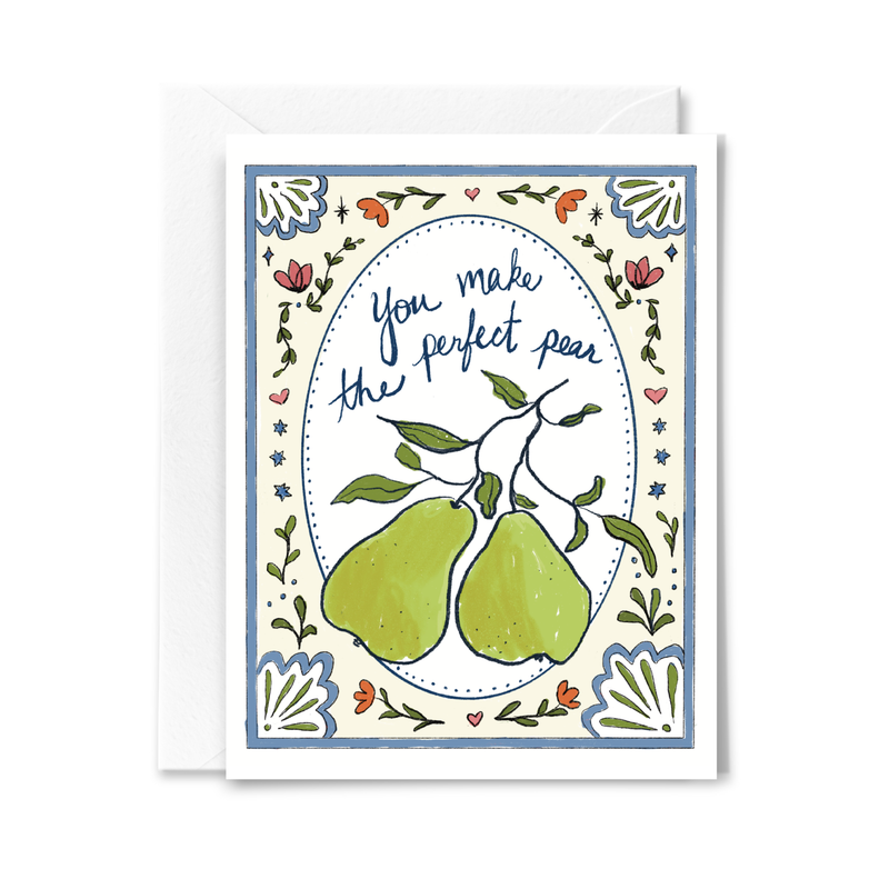 Perfect Pear Card -  by Carlyle Avenue