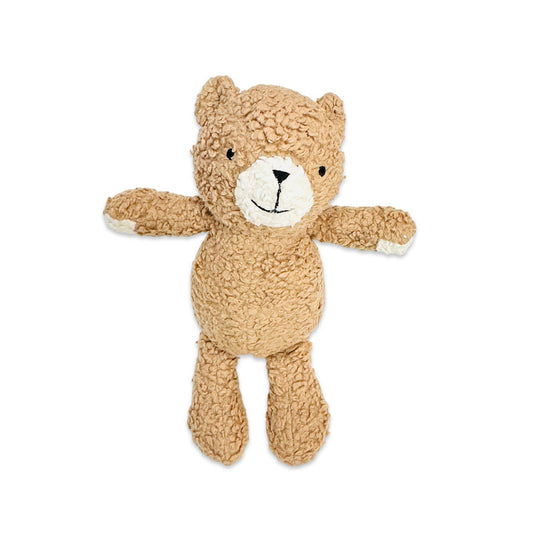 Peanut Lil Bear SHERPA Knit Stuffed Soft Toy (Organic)