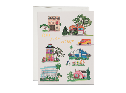 You Are Home housewarming greeting card -  by Carlyle Avenue