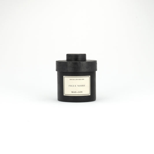 Bougie Apothicaire Petite - Figue Noire / White Wax - Candles by Carlyle Avenue