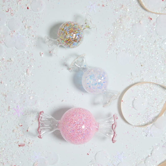 Glass Candy Ornament