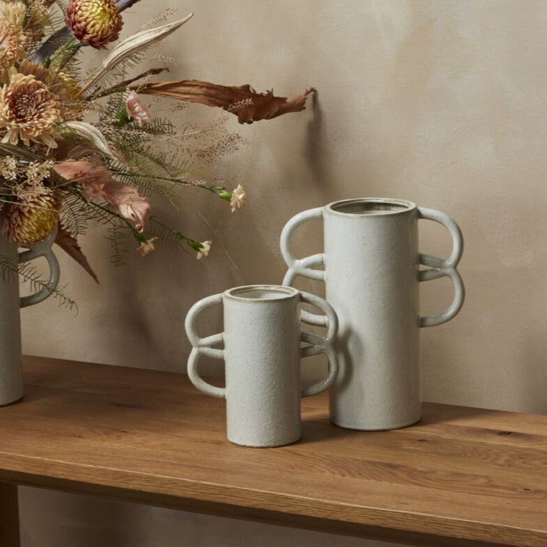 Arcadia Vase w/ Handles - Vases by Carlyle Avenue