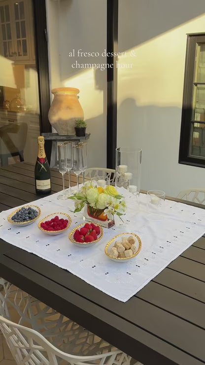 Suspended Glass Tealight Holder