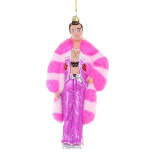 Harry Styles Ornament - Pink