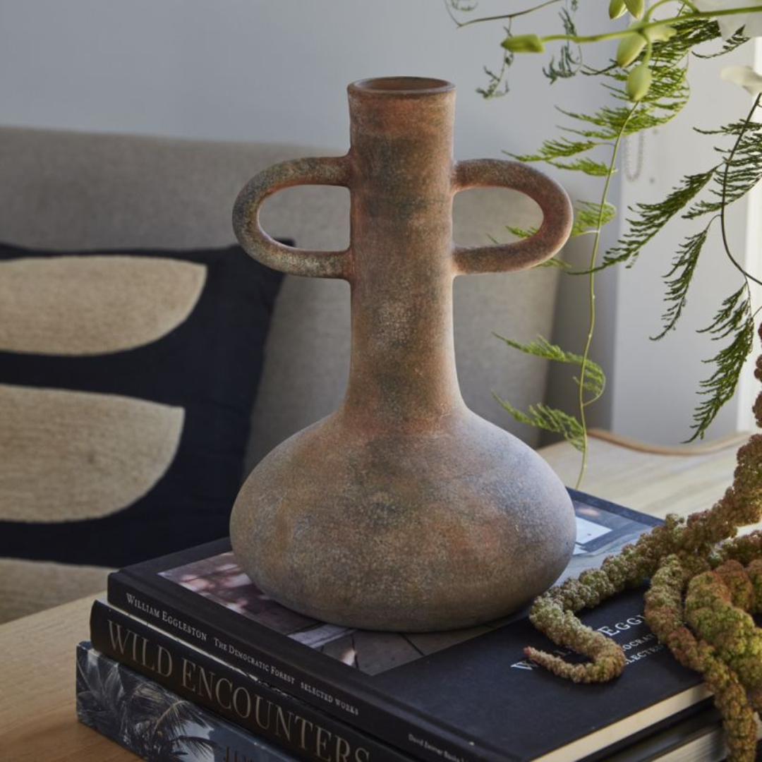 Aged Terracotta Vase