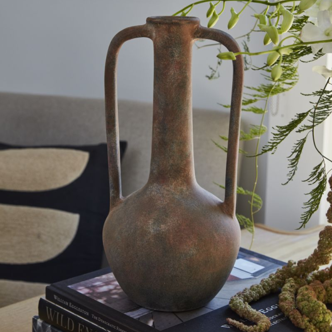 Aged Terracotta Vase