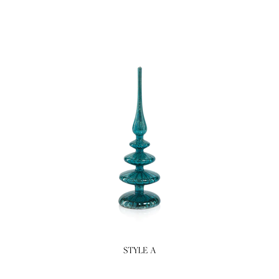 Decorative LED Finial - Blue