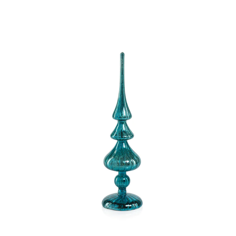 Decorative LED Finial - Blue - Christmas Decor by Carlyle Avenue
