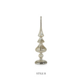 Decorative LED Finial - Antique Silver - Christmas Decor by Carlyle Avenue