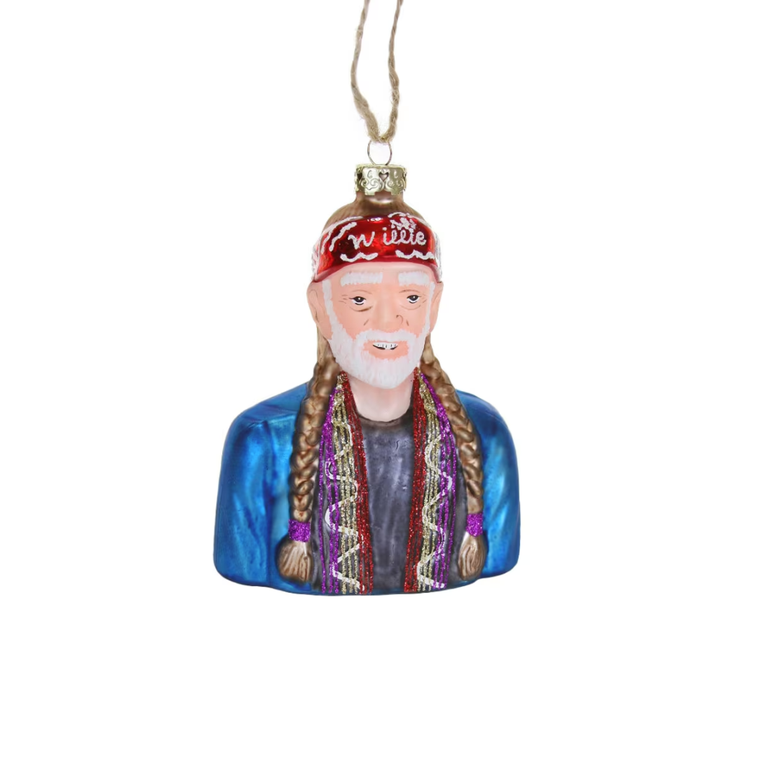 Willie Nelson Ornament