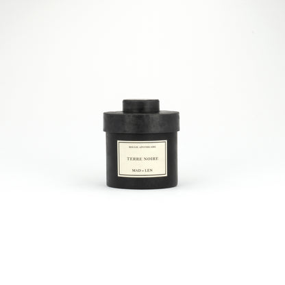 Bougie Apothicaire Petite - Terre Noire / White Wax - Candles by Carlyle Avenue