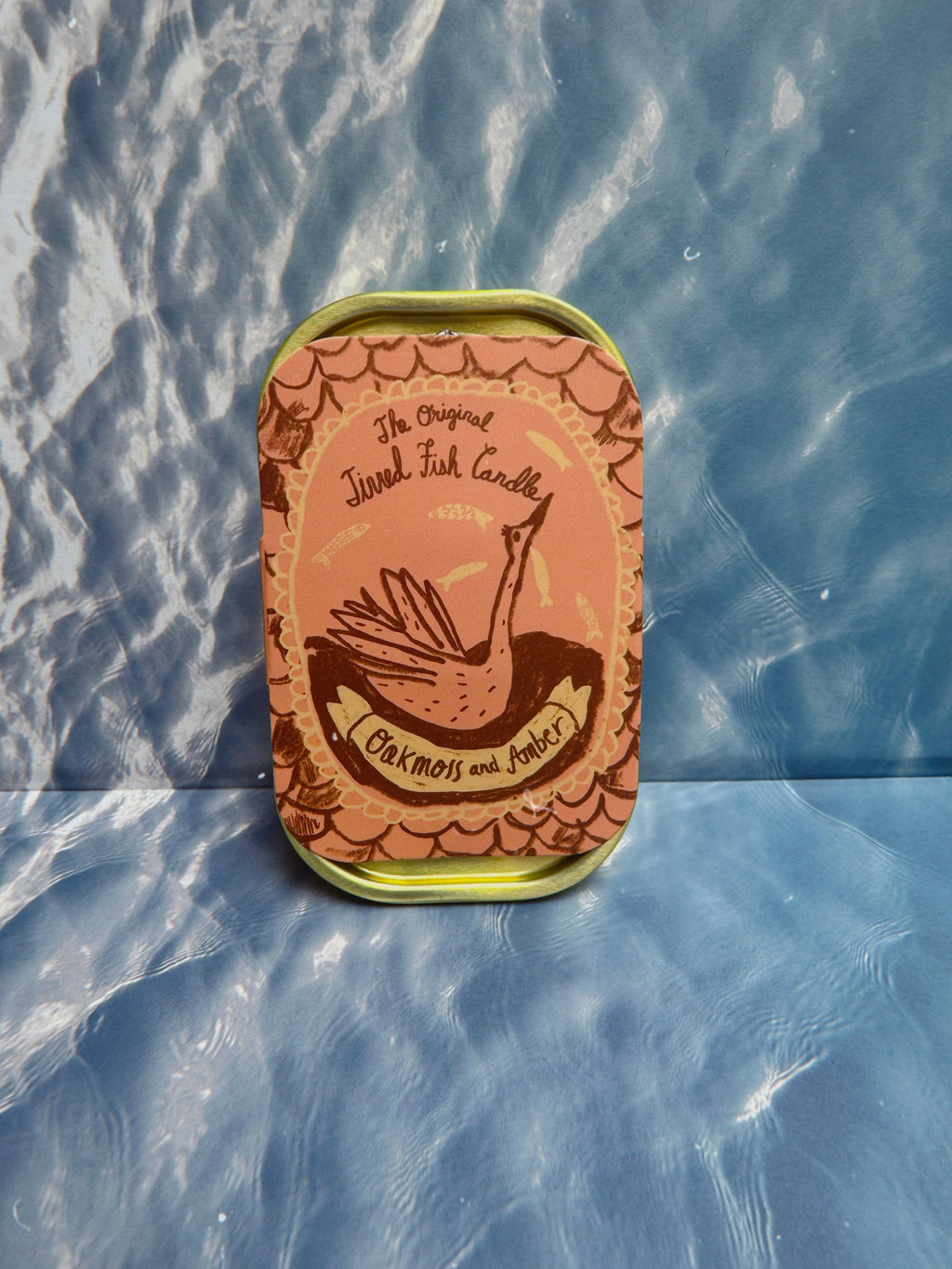 Tinned Fish Candle, Oakmoss & Amber - Carlyle Avenue