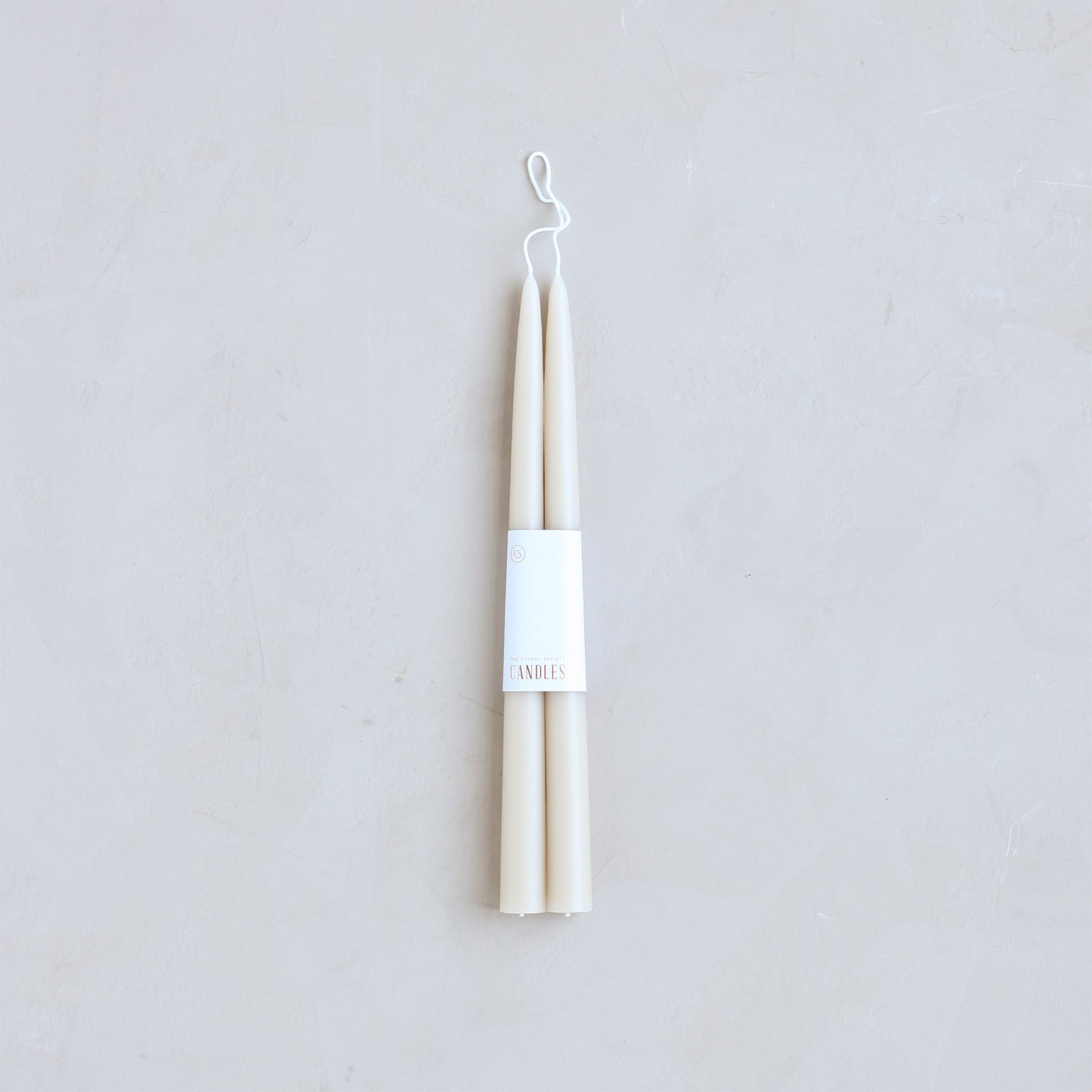 Pair of Taper Candles - Parchment - Candles by Carlyle Avenue