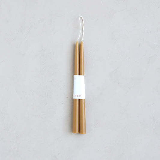 Pair of Taper Candles - Miel - Candles by Carlyle Avenue