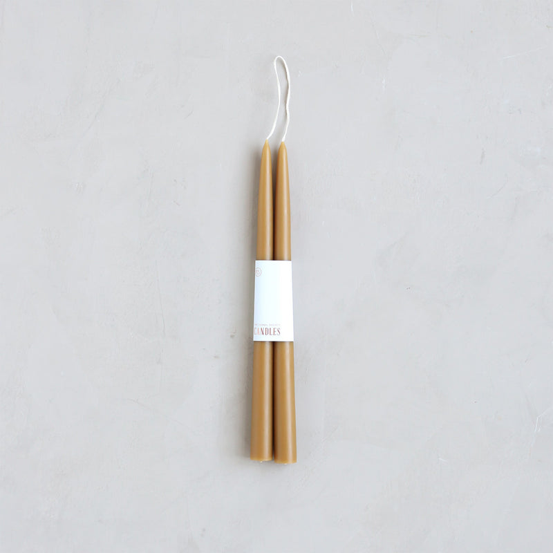 Pair of Taper Candles - Miel - Candles by Carlyle Avenue