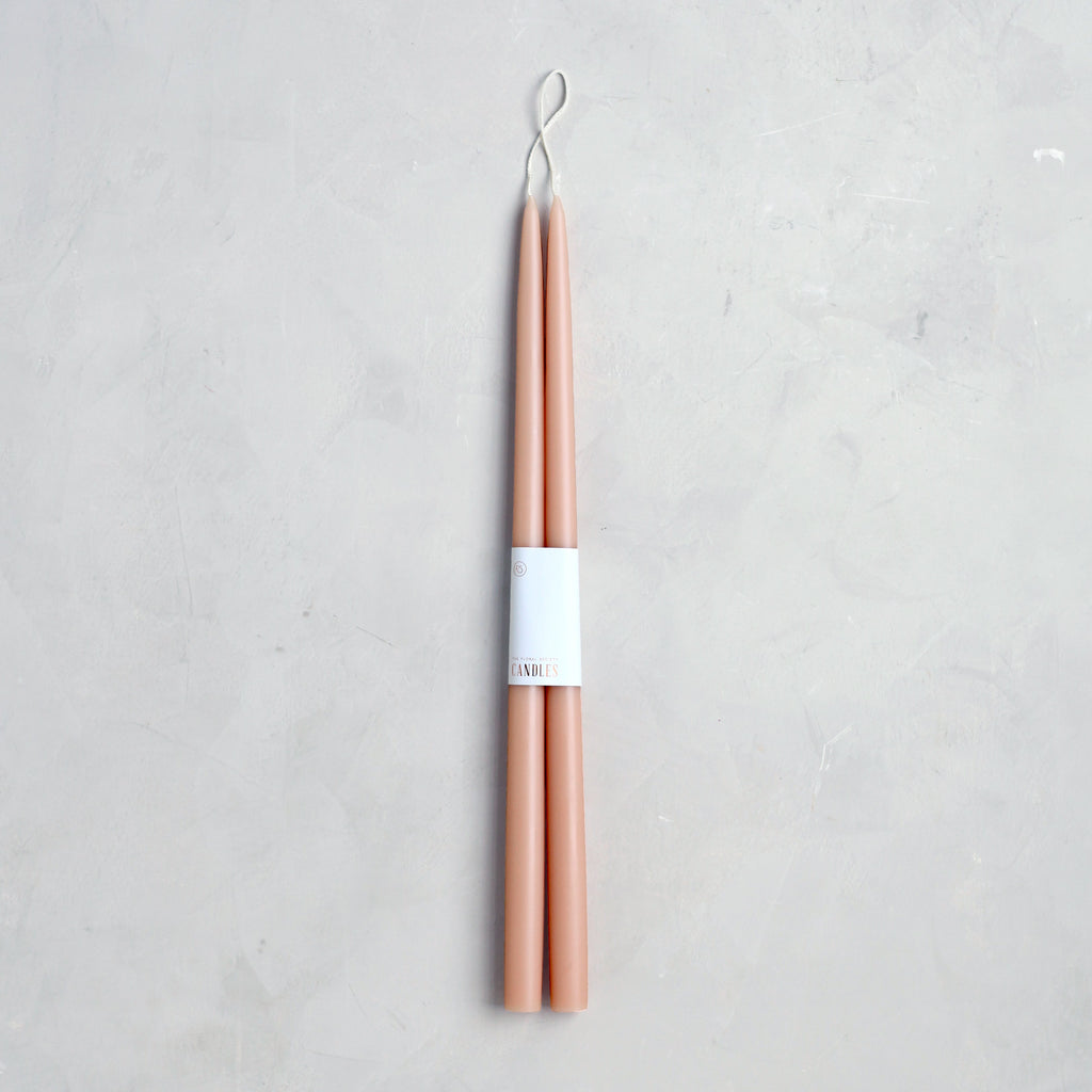 Pair of Taper Candles - Petal - Candles by Carlyle Avenue