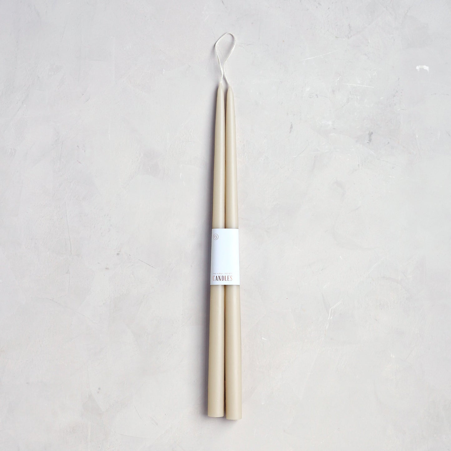 Pair of Taper Candles - Parchment