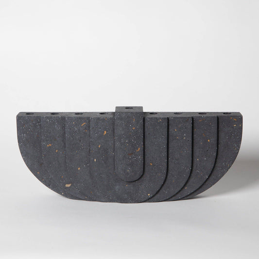 Menorahs: Black Terrazzo -  by Carlyle Avenue