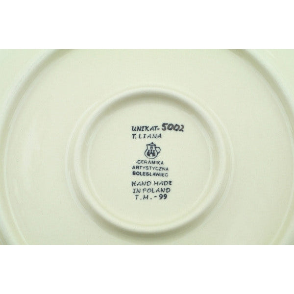 Rosey Starburst UNIKAT Dinner Plate - 10½"