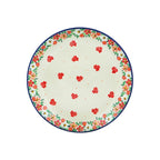 Rosey Starburst UNIKAT Dinner Plate - 10½" - Dinnerware by Carlyle Avenue