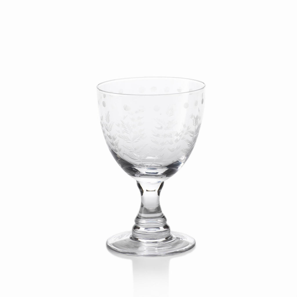 Botanical Etched Glassware Collection — Set of 4 - Drinkware by Carlyle Avenue
