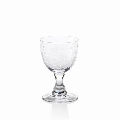 Spring Leaves Glassware - Set of 4 - Drinkware by Carlyle Avenue