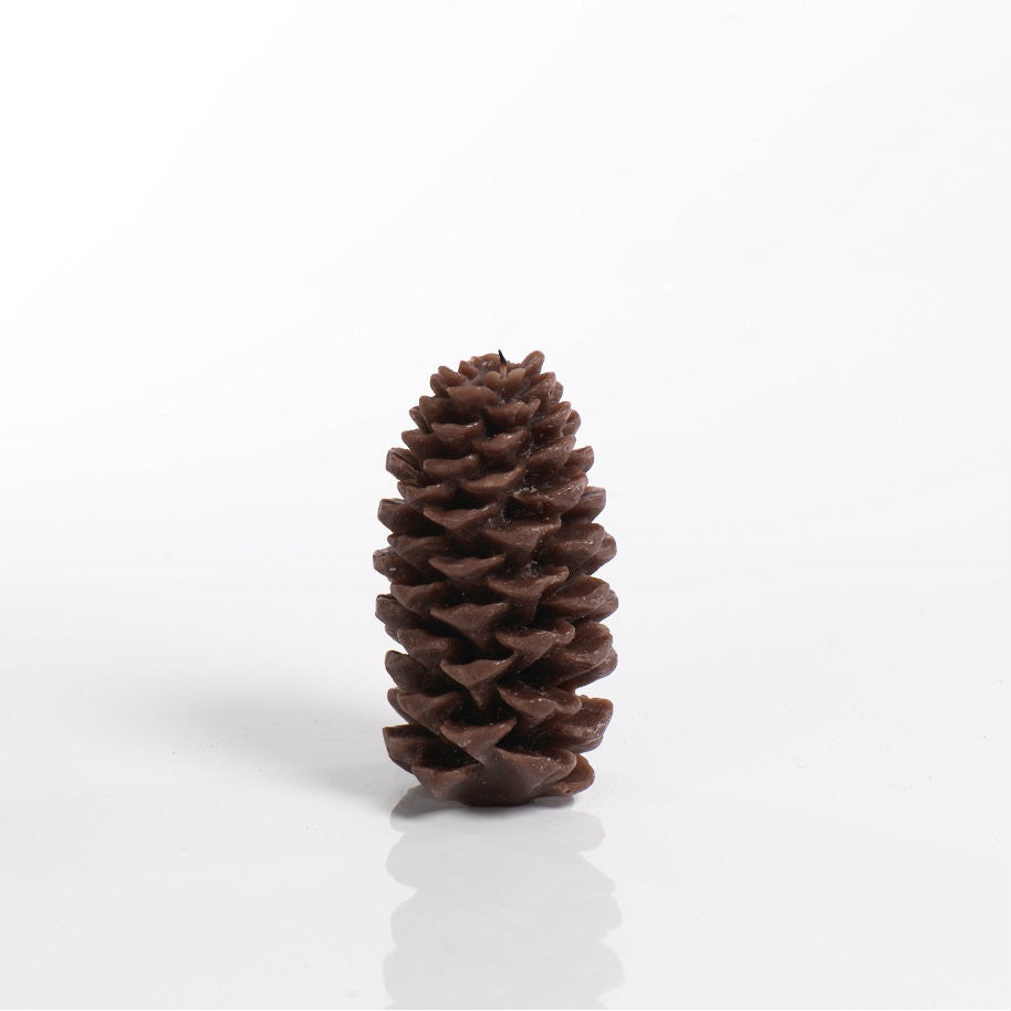 Pine Cone Candle - Brown - Set of Four - CARLYLE AVENUE