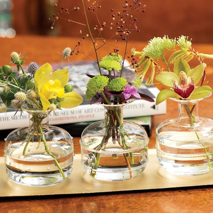 Unique Glass Vases - Set of 3 - Vases by Carlyle Avenue
