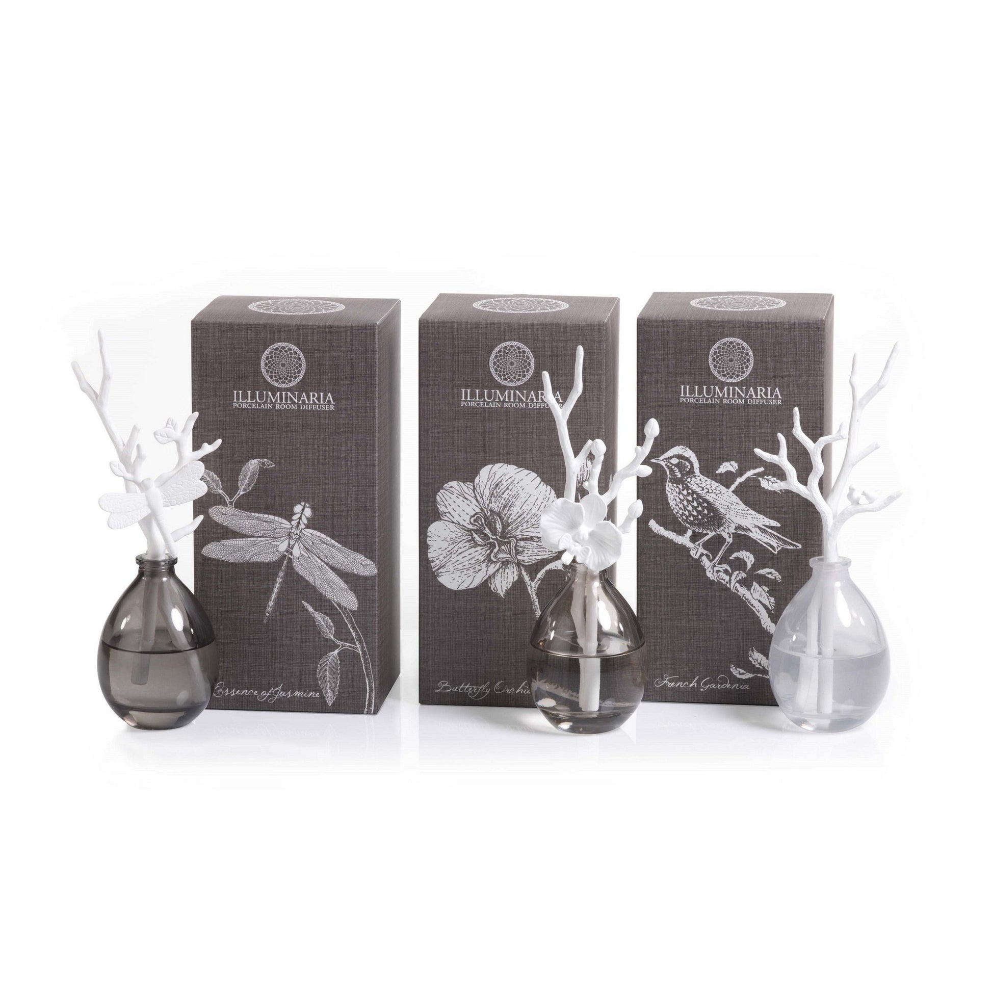 Illuminaria Porcelain Branch Diffuser - Diffusers by Carlyle Avenue