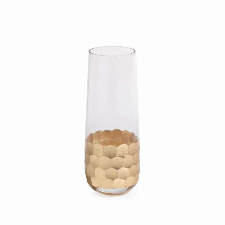 Gold Fez Stemless Flute, Set of 6 - Drinkware by Carlyle Avenue