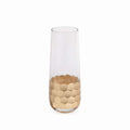 Gold Fez Stemless Flute, Set of 6 - Drinkware by Carlyle Avenue