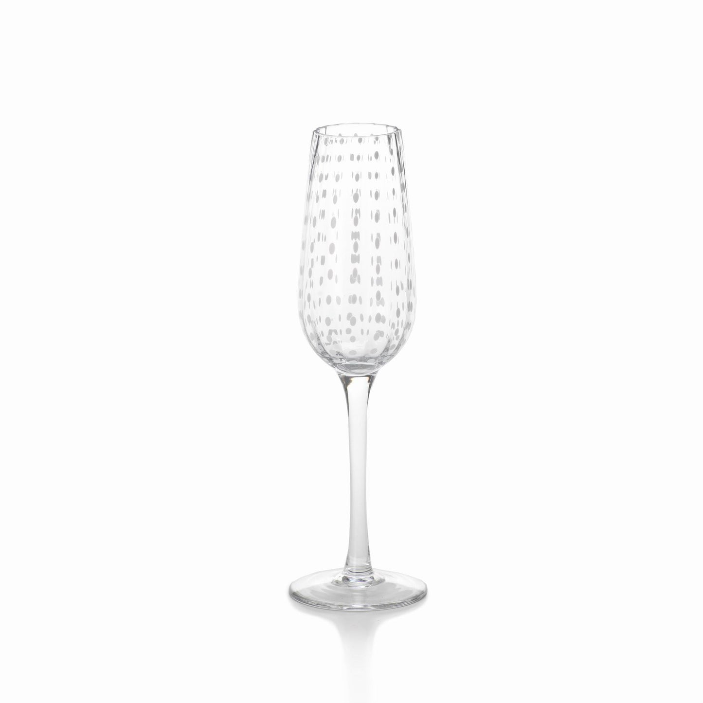 White Dot Glassware - Set of 6 - CARLYLE AVENUE