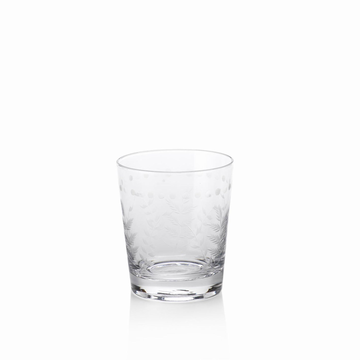 Spring Leaves Glassware - Set of 4 - CARLYLE AVENUE