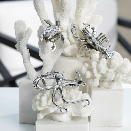 Decorative Silver Prawn - Decorative Accessories by Carlyle Avenue