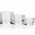 Crystal Glass Cube - Decorative Accessories by Carlyle Avenue