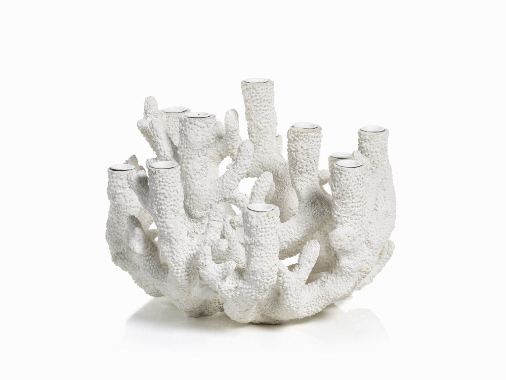 Cayo Coral 12-Tier Taper Holder - Candle Holders by Carlyle Avenue