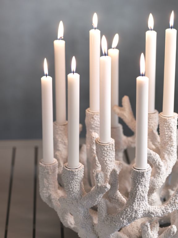 Cayo Coral 12-Tier Taper Holder - Candle Holders by Carlyle Avenue