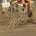 Champagne Spruce and Pinecone Pick (Set of 12) - Holiday Decor by Carlyle Avenue