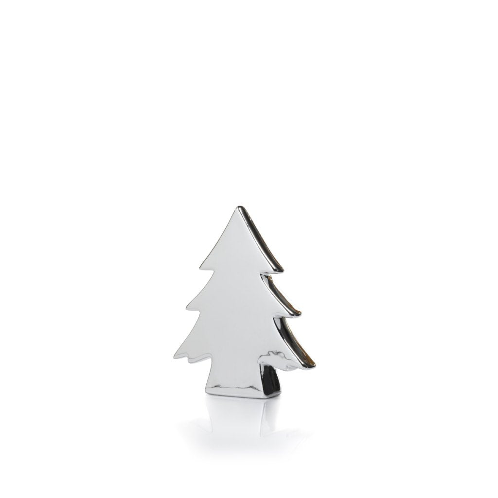 Teton Silver Ceramic Tree - CARLYLE AVENUE